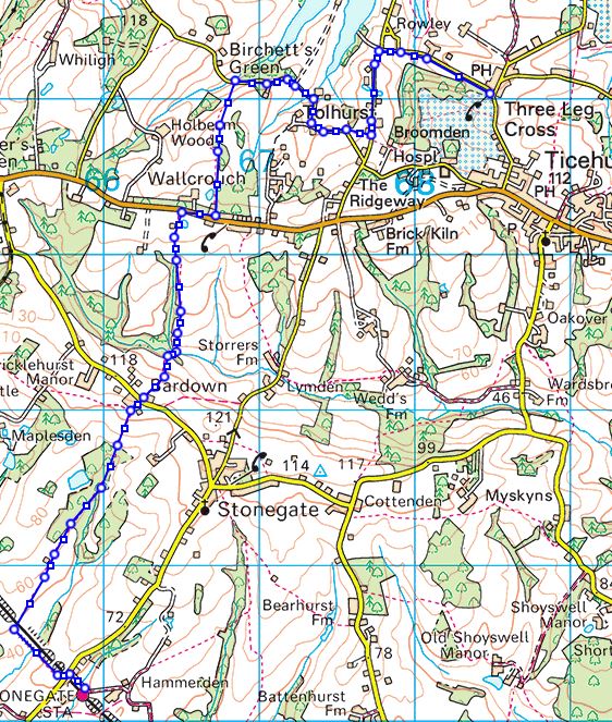 Three Leg Cross to Stonegate station Screen Shot